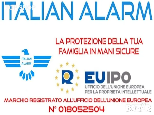 Автономна Италианска Домашна Алармена система СОТ MICRO TOUCH ИНТЕРАКТИВЕН СЕНЗОРЕН екран 4g WiFi, снимка 7 - Аналогови камери - 48938482