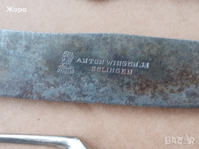 старинни прибори SOLINGEN СОЛИНГЕН вилица нож, снимка 8 - Антикварни и старинни предмети - 52877067