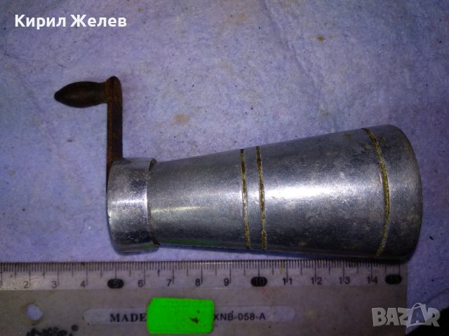 МНОГО СТАРА РЯДЪК КОЛЕКЦИОНЕРСКИ РЕТРО МОДЕЛ МЕТАЛНА МЕЛНИЧКА За ПОДПРАВКИ 41359, снимка 8 - Антикварни и старинни предмети - 43949350