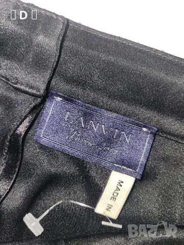 LANVIN оригинална черна права пола - М, снимка 2 - Поли - 53602075