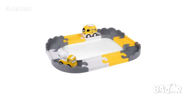 Пъзел писта - конструктор 12 части EDDY TOYS 3+, снимка 7 - Конструктори - 48860245