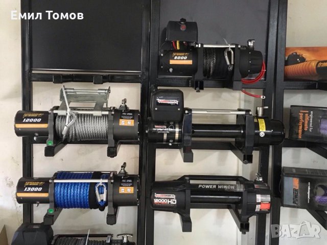 Лебедка със синтетично въже Kangaroo К 8000 lb Compact за джип и пътна помощ - НОВА, снимка 5 - Аксесоари и консумативи - 28642304