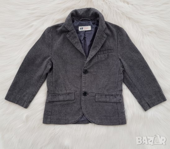 Детско сако H&M с кожени мотиви 3-4 години, снимка 4 - Детски якета и елеци - 40289764