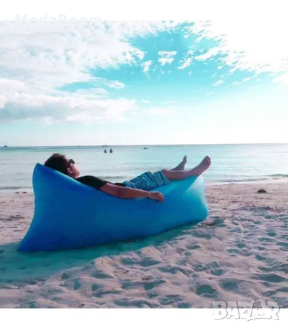Самонадуващо се легло подходящо за планина и море Lazy Bag, снимка 6 - Надуваеми легла - 48066481