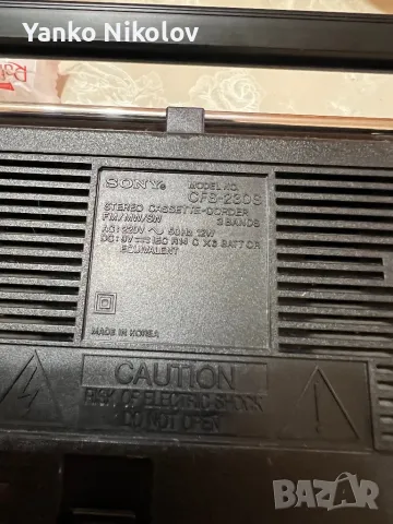 Sоny, снимка 2 - Радиокасетофони, транзистори - 49653219