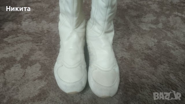 Адидас-кожени ботуши 38-39 номер-Виетнам, снимка 5 - Дамски ботуши - 39083985