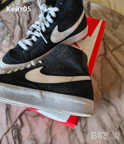 Nike - високи кецове,сникърси, естествена кожа