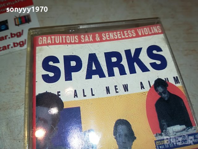 sparks-касета 1105221213, снимка 3 - Аудио касети - 36725747