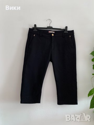 Дамски черен панталон, снимка 3 - Панталони - 39096005