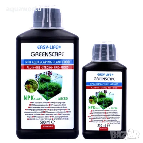"ПРОМОЦИЯ" Easy Life GreenScape концентриран тор за акваскейпинг 100/250/500мл