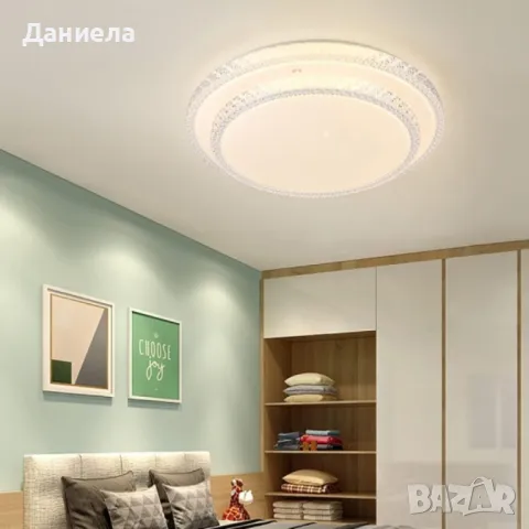 LED таванно осветление, плафон с 2 комбинации сменяща се светлина, 40 см, снимка 2 - Лед осветление - 48178012