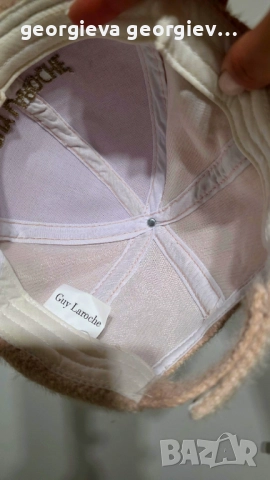 Оригинална шапка с козирка GUY LAROCHE, снимка 5 - Шапки - 52870523