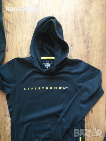 nike livestrong - страхотно дамско горнище КАТО НОВО , снимка 3 - Спортни екипи - 44069243