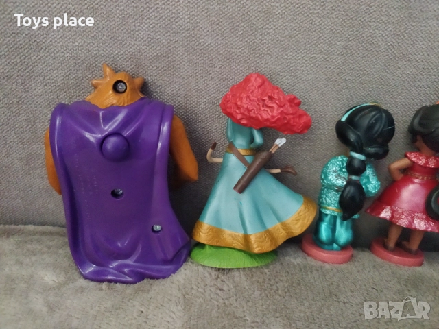 Фигурки Disney Princess Рапунцел, Звяра, снимка 3 - Фигурки - 52011765