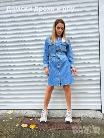 Дънкова рокля ONLY , снимка 6 - Рокли - 52371342