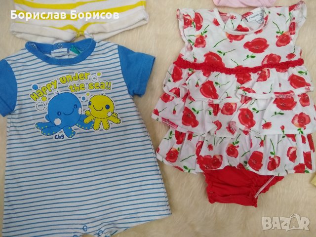 Лот бодита ромпъри 0-3м./3-5м., снимка 6 - Бодита за бебе - 28585572