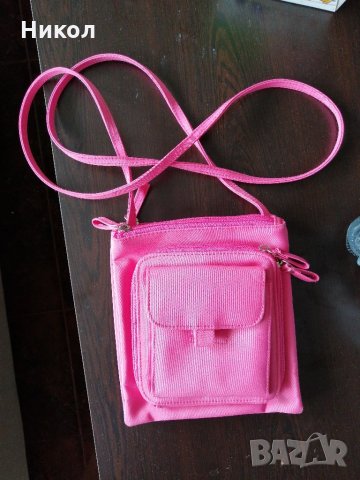 Розова чанта, снимка 1 - Чанти - 33023931