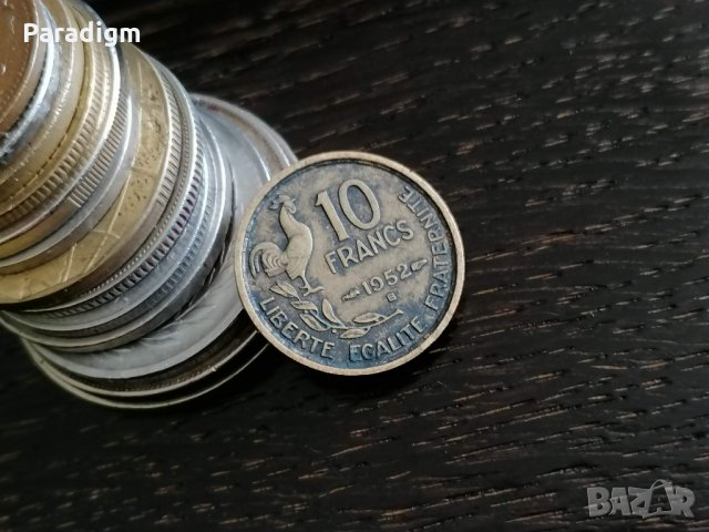 Mонета - Франция - 10 франка | 1952г.; серия B