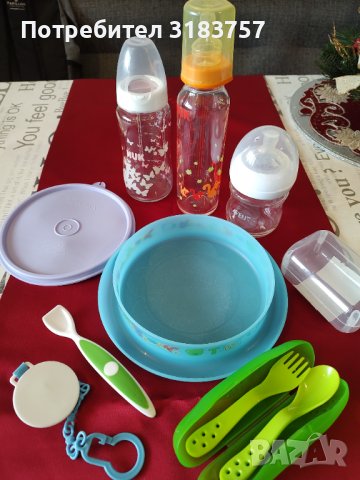 Бебешки шишета виличка лъжичка аксесоари, снимка 7 - Прибори, съдове, шишета и биберони - 43804864