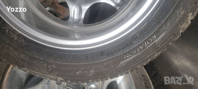 VW Seat Skoda Audi 8 дупки 175 60 r13, снимка 7 - Гуми и джанти - 52007936