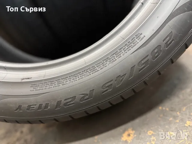 285 45 21, Летни гуми, Pirelli PZero, 4 броя, снимка 8 - Гуми и джанти - 49700420