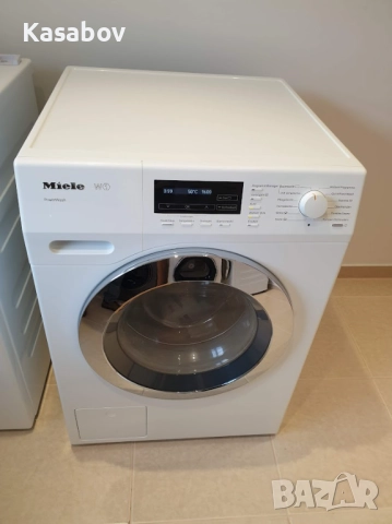 1600rpm Пералня Miele W1 PowerWash Миеле 12м Гаранция, снимка 3 - Перални - 52461802