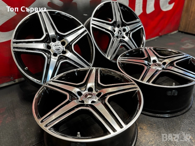Алуминиеви джанти за Мерцедес АМГ (Mercedes AMG), 21 цола, 5х112, снимка 2 - Гуми и джанти - 52792415