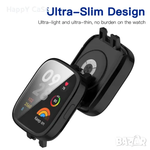Xiaomi Redmi Watch 5 / 5 Active / 5 Lite / Мек TPU силиконов кейс с протектор, снимка 11 - Смарт часовници - 47564825