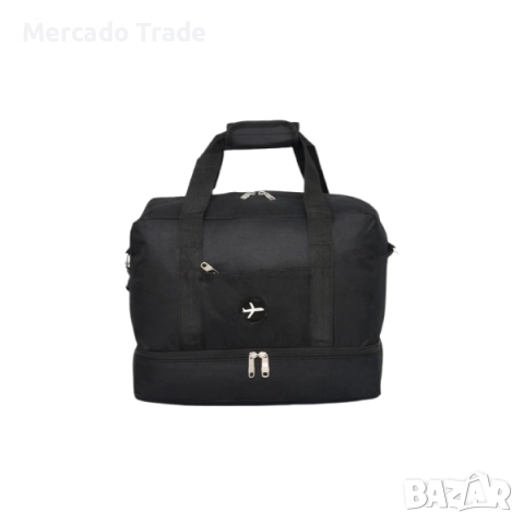 Чанта за ръчен багаж Mercado Trade, 2854, Текстил, Черен