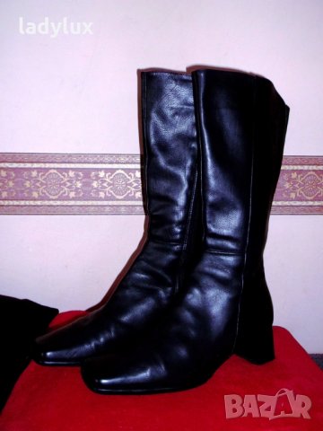 Естествена Кожа, Високи ботуши, 39-ти номер. Код 745, снимка 12 - Дамски ботуши - 26709562