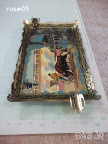 Пепелник метален испански, снимка 3 - Други ценни предмети - 33313902