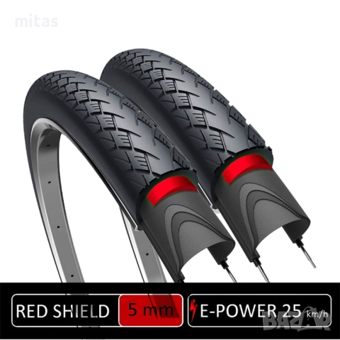 елосипедна гума COMPASS (28 x 1.50) 60 TPI, Защита от спукване - 5мм, снимка 3 - Части за велосипеди - 52888138