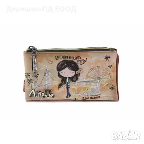 Портфейл Anekke Piece&Love Camel 38809-907