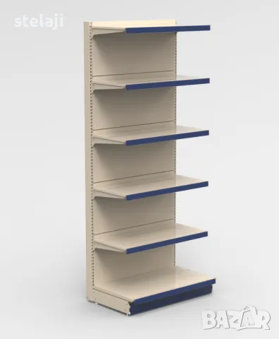 Метални стелажи за книжарница /НОВИ/, снимка 8 - Стелажи и щандове - 49448464