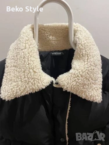 Дамско яке с каракул , снимка 4 - Якета - 52283352