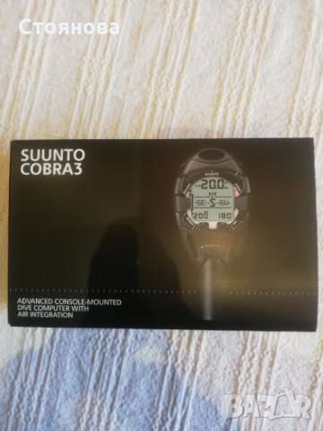 Водолазен компютър Suunto Cobra 3 Black нов в гаранция, снимка 3 - Водни спортове - 33141366