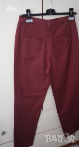 ASOS нов панталон червен с м uk 8, снимка 2 - Панталони - 26849752