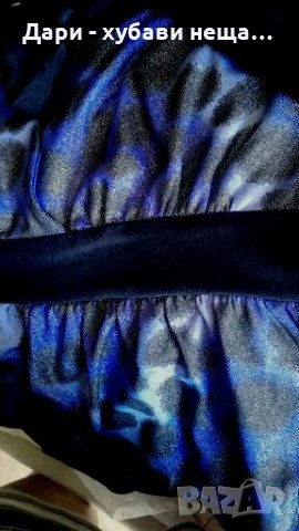 Цветна рокля, със сребристи нишки👗🍀S,M👗🍀арт.2030, снимка 4 - Рокли - 33541299