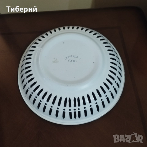 Емайлирана панера/фруктиера, снимка 4 - Аксесоари за кухня - 52015264