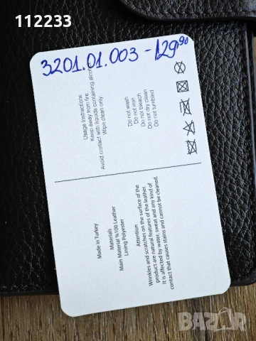 НОВ портфейл Andrews, снимка 4 - Портфейли, портмонета - 50987898