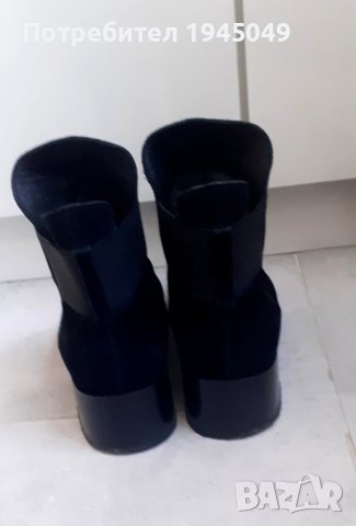 Дамски боти - 37 номер (естествен велур), снимка 7 - Дамски боти - 50848345
