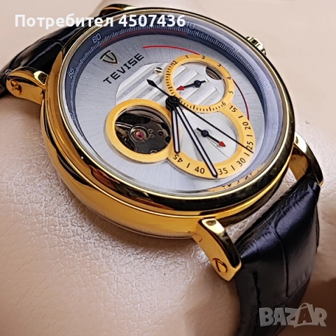 Луксозен автоматичен механичен часовник, водоустойчив спортен ръчен часовник, снимка 4 - Мъжки - 52777833