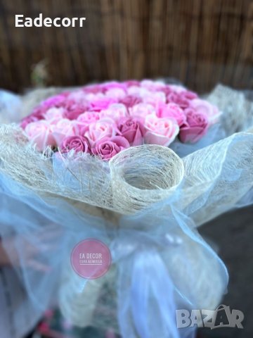 Букети от сапунени рози , снимка 9 - Романтични подаръци - 40536687