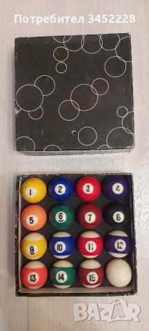 топки за билярд за ценители , снимка 3 - Други игри - 52528519