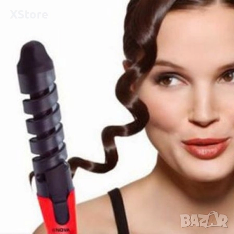 Иновативна маша за къдрици NOVA, снимка 9 - Маши за коса - 52591622