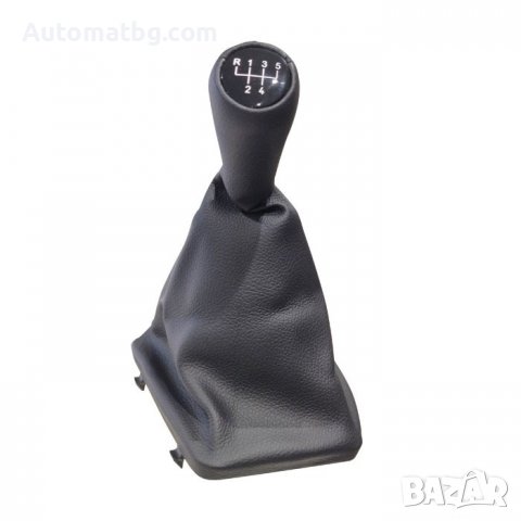 Топка с маншон за скоростен лост Automat, За BMW E36, 5скорости, Черен
