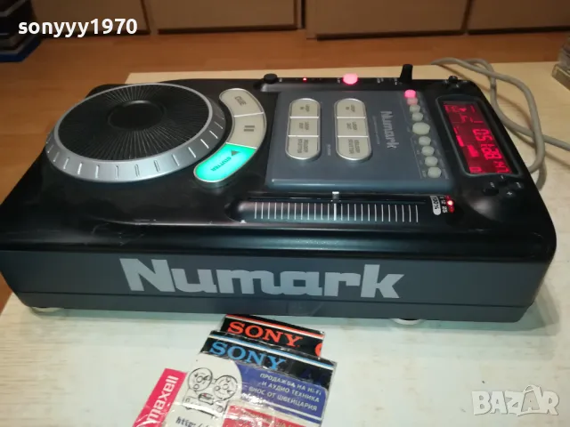 NUMARK AXIS 9-PROFESSIONAL CD PLAYER-ВНОС SWISS 2704250953LNWC
