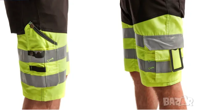 BLAKLADER 1541-1811 Stretch стреч работни къси панталони размер М-48, снимка 4 - Къси панталони - 49980297