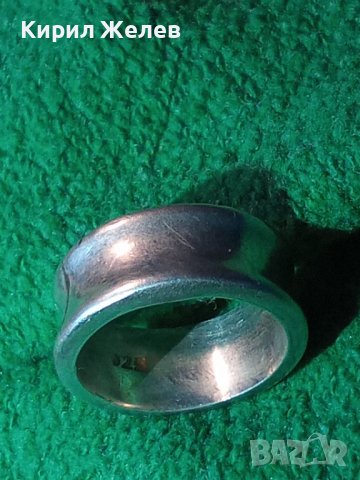 СРЕБЪРНА АРТ ДИЗАЙНЕРСКА ХАЛКА ПРЪСТЕН МАСИВНО СРЕБРО 925 БУТИКОВО МОДНО БИЖУ 25969, снимка 15 - Пръстени - 35950775