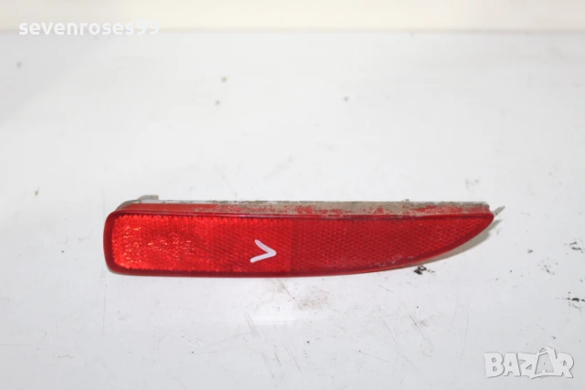 Светлоотразител задна броня ляв страничен Мазда 3 2008 2.3i 158hp Mazda 3 седан